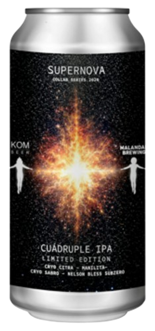 Supernova Malandar Lata 44 cl.