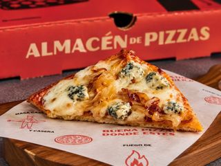  Farinata Queso Azul y Cebolla Caramelizada