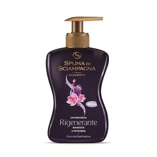 Sapun lichid igienizant spuma di sciampagna cu orhidee si ametist 400ml