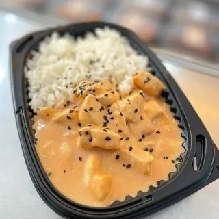 Pollo al Kimchi con Arroz