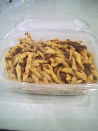 Pasta fresca al ragù di chianina