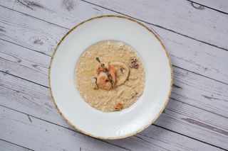 Risotto cu fructe de mare