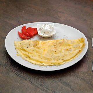 Proteinski omlet sa piletinom  300gr