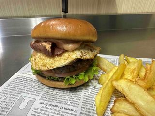 Телешки бургер