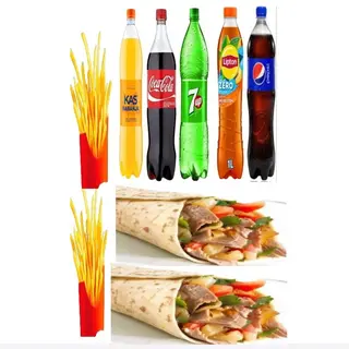 2 Lahmacum + 2 Patatas + Refresco 1L
