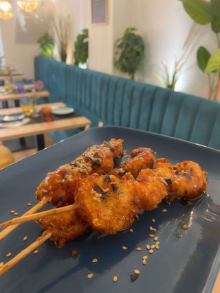 Brochetas de langostino (3 Uds.)