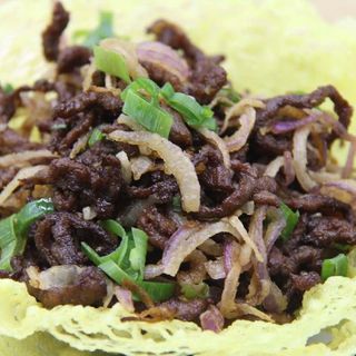 Shredded Beef With Onion Dry