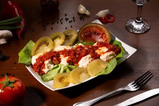 Fasole bătută cu cu ceapă prăjită