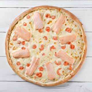 Піца Лосось-креветка (515г)