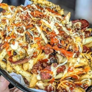 Papas locas/mediana especial 