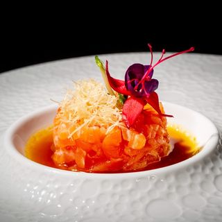 43. Salmon tartare