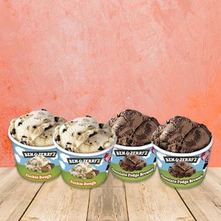 Pack 4 Mini Tarrinas Ben&Jerry's