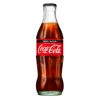 კოკა-კოლა შაქრის გარეშე შუშის 0.33ლ