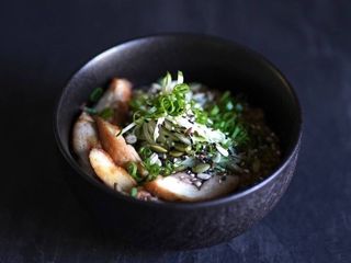 Вівсянка з куркою