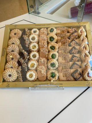 Plateau Gâteaux Marocaine Mélange Amande Et Sable