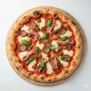 Pizza clásica cannibal