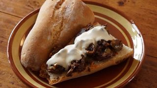 Bocata pincho Moruno alli oli