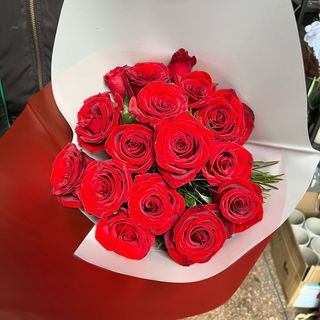 Bouquet De 10 Roses Rouges