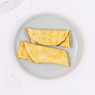 Prazna slatka palačinka