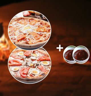 Oferta 2 Pizza 2 Sosuri DeLuxe