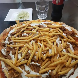 Pizza Con Patatas (Grande)