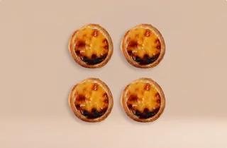 Pastel de nata 4 szt.