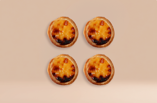 Pastel de nata 4 szt.