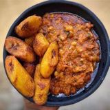 Portage Beans & Fried Plantain