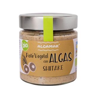 Pate Vegetal Con Algas Shitake Algamar 180Gr