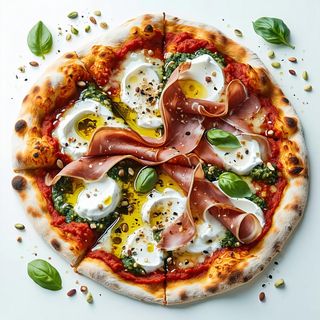 Burrata e mortadella