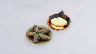 Starter wara'a' ineb vegetables i pita