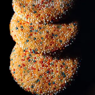 Galleta De Mantequilla Con Chispitas De Colores (1 Ud.)