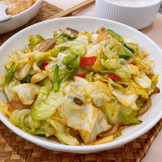 Cavolo cappuccio in pentola secca