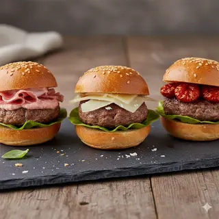 I Nostri MiniBurger Vegetariani