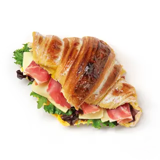 Croissant Jamón Ibérico y Queso
