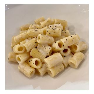 Mezzemaniche cacio e pepe