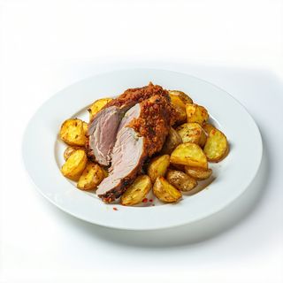 Menú Pato Frito Con Patatas