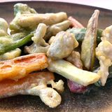 Tempura de verduras variadas