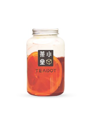 Зеленый чай "Клубника-апельсин" (500мл)