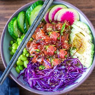 3 Vegetarian poke