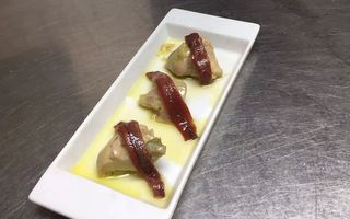 Alcachofas con anchoas de Santoña