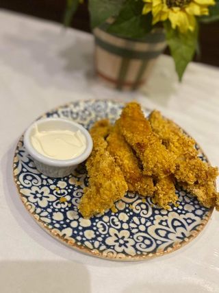 Хрупкави пилешки флейки със сос Сити  (300г)