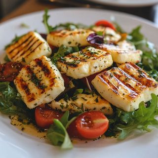 Ensalada Halloumi