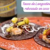 Taco especial de Langostinos( 1 unid de 12cm la tortilla)