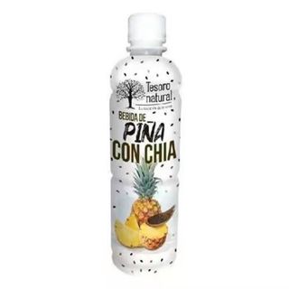 Bebida de piña con chía