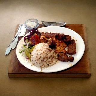 Mixed Grill Of Rice
