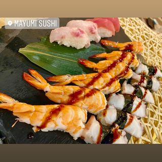 160 Nigiri amaebi - 2 pezzi