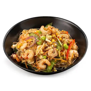 Скляна локшина з креветками(доставка)