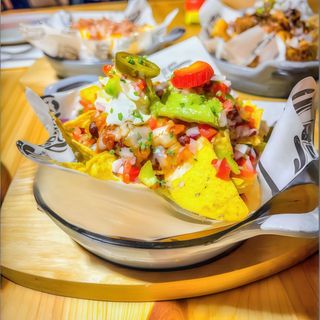 Nachos santa Julia (media ración)