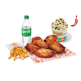 Menu Completo 5 Alitas Picantes